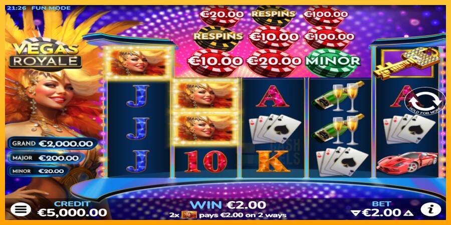 Vegas Royale macchina da gioco per soldi, immagine 3