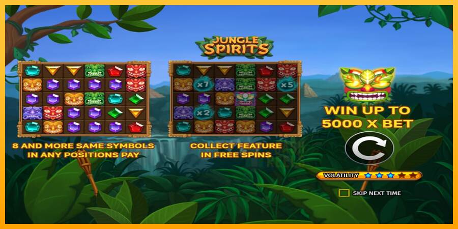 Jungle Spirits macchina da gioco per soldi, immagine 1