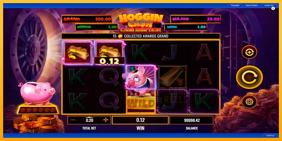 Cash Eruption Hoggin Cash macchina da gioco per soldi, immagine 5