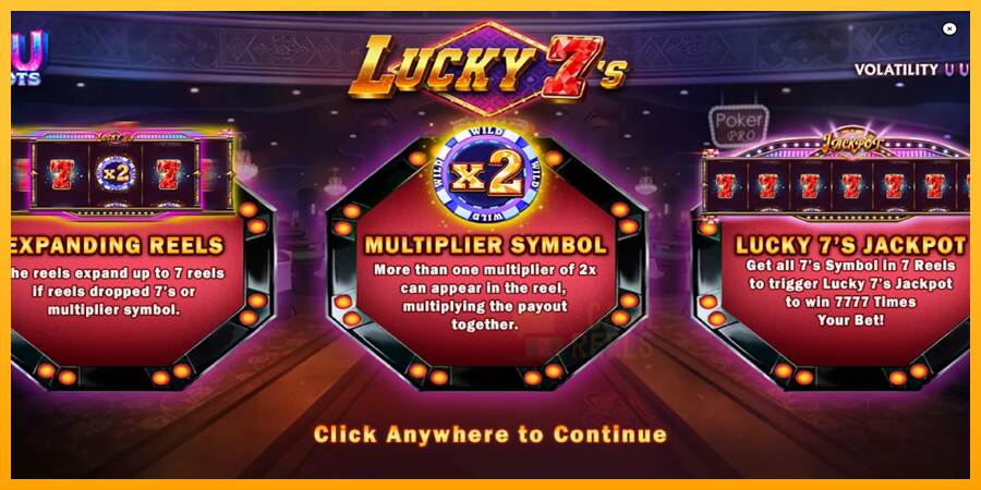 Lucky 7s macchina da gioco per soldi, immagine 1