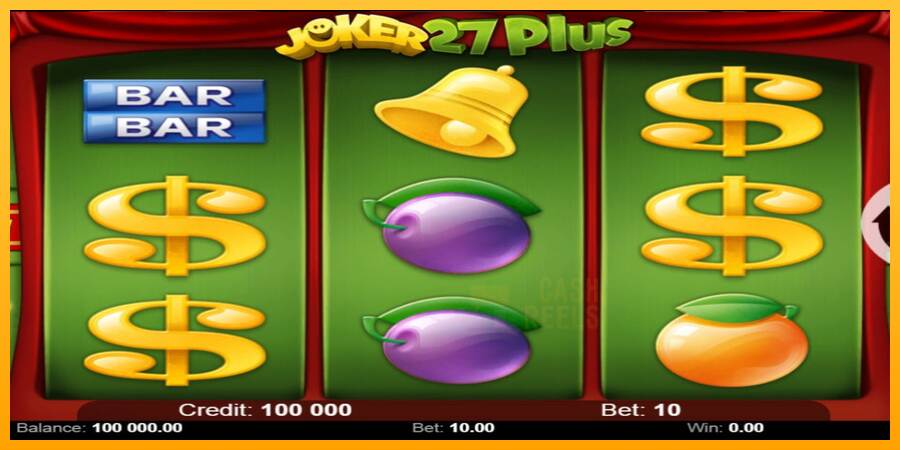 Joker 27 Plus macchina da gioco per soldi, immagine 2