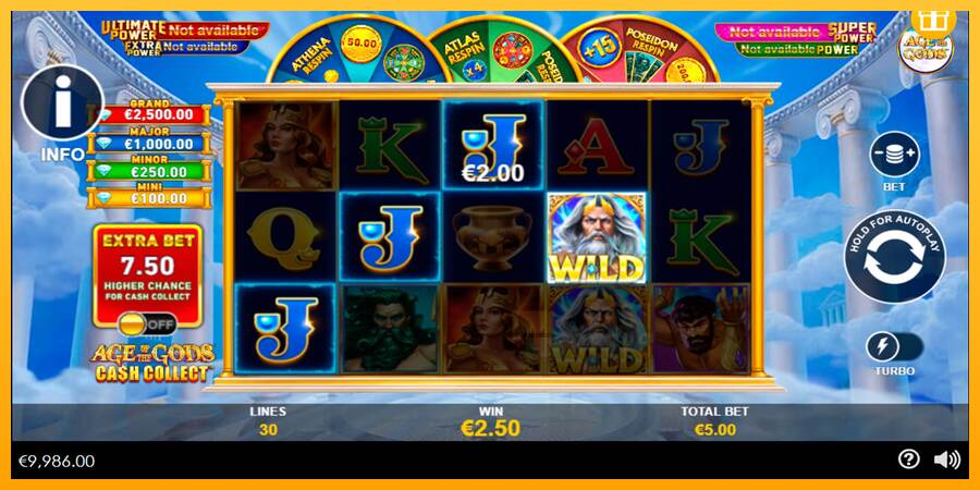 Age of the Gods Cash Collect macchina da gioco per soldi, immagine 5