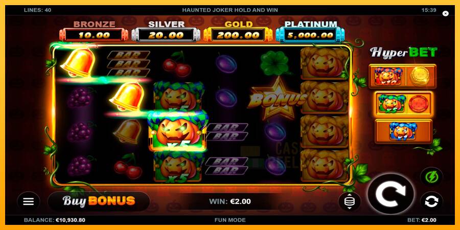 Haunted Joker Hold and Win macchina da gioco per soldi, immagine 4