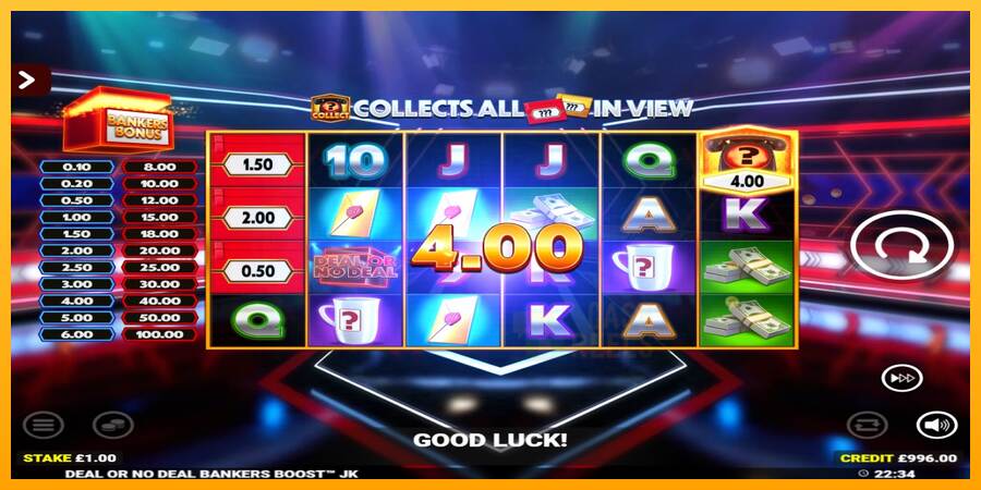 Deal or No Deal Bankers Boost Jackpot King macchina da gioco per soldi, immagine 2