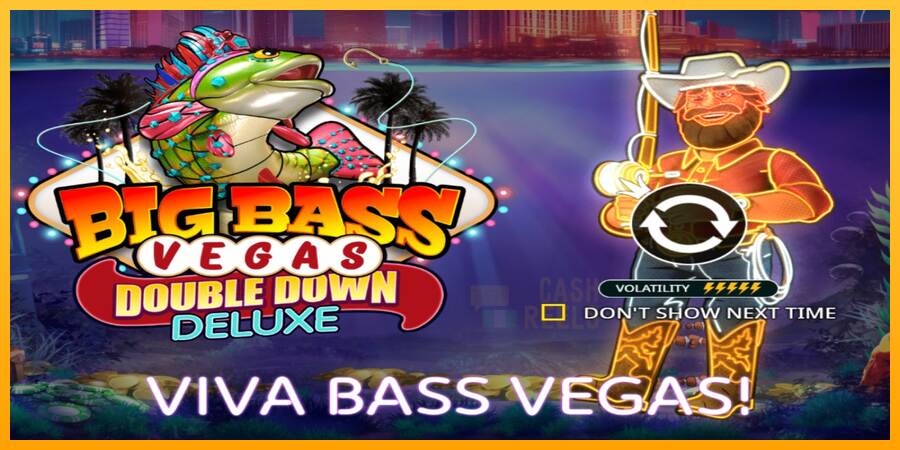 Big Bass Vegas Double Down Deluxe macchina da gioco per soldi, immagine 1