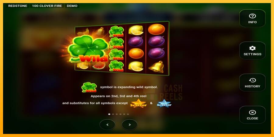 100 Clover Fire macchina da gioco per soldi, immagine 4