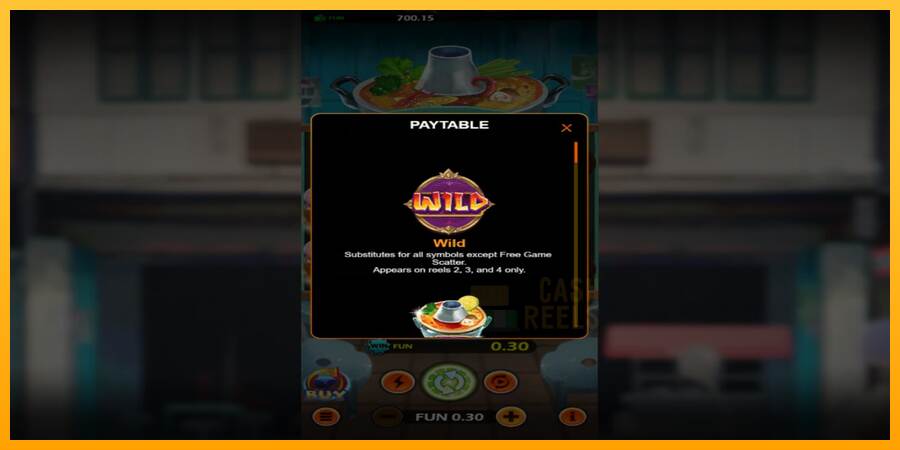 Thai Cuisine macchina da gioco per soldi, immagine 4