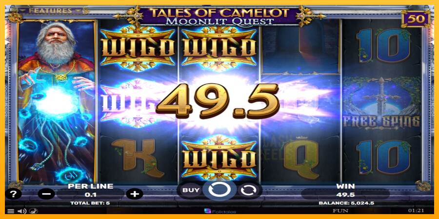 Tales of Camelot - Moonlit Quest macchina da gioco per soldi, immagine 3