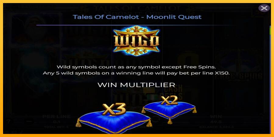 Tales of Camelot - Moonlit Quest macchina da gioco per soldi, immagine 4