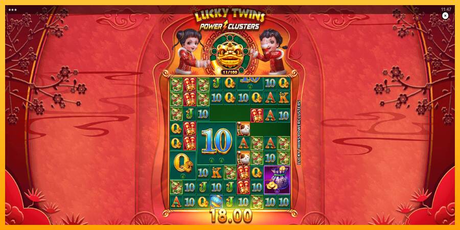 Lucky Twins Power Clusters macchina da gioco per soldi, immagine 4