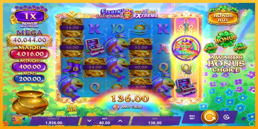 Fishin Pots of Gold: Gold Blitz Extreme macchina da gioco per soldi, immagine 3