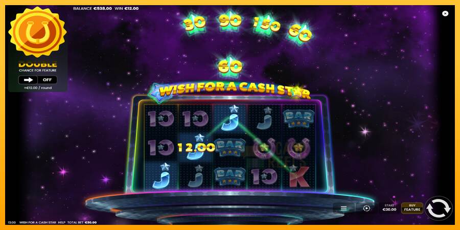 Wish for a Cash Star macchina da gioco per soldi, immagine 4