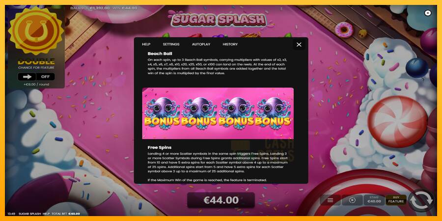 Sugar Splash macchina da gioco per soldi, immagine 7