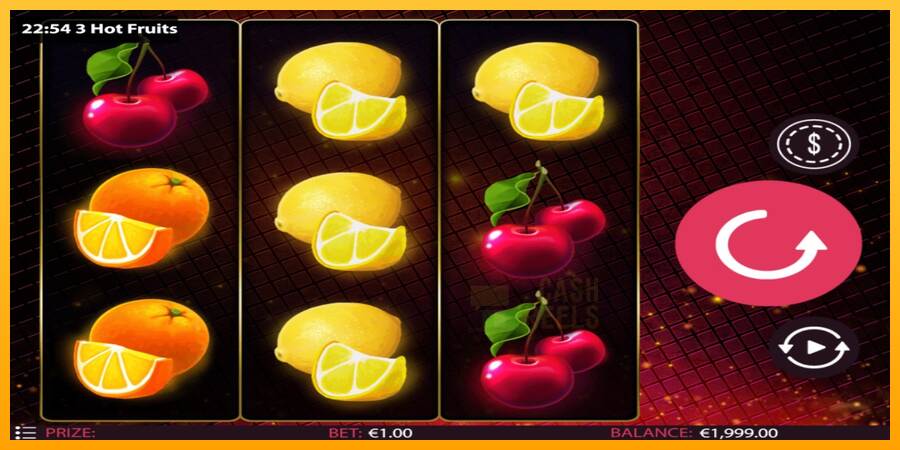 3 Hot Fruits macchina da gioco per soldi, immagine 2