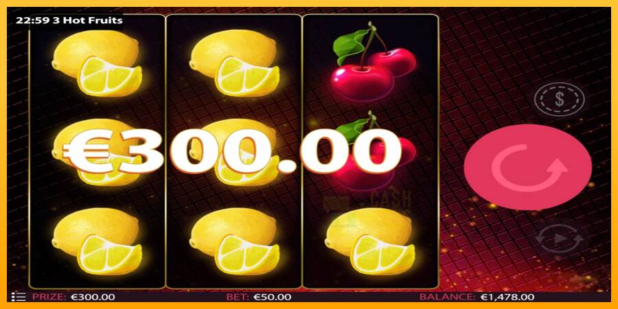 3 Hot Fruits macchina da gioco per soldi, immagine 3