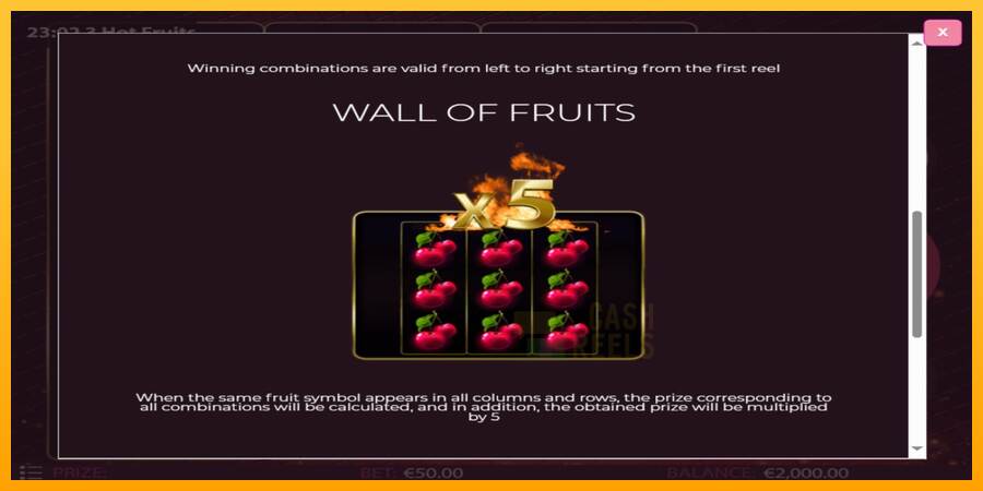 3 Hot Fruits macchina da gioco per soldi, immagine 5