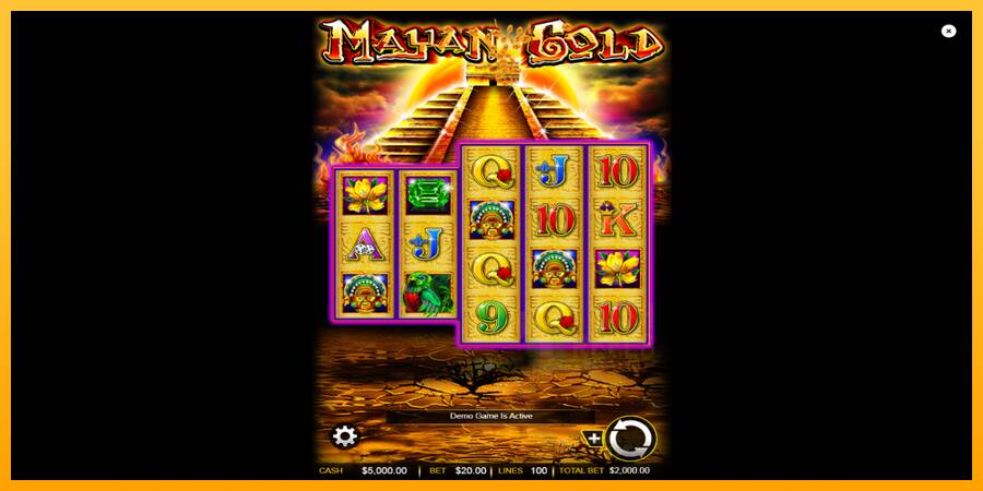 Mayan Gold macchina da gioco per soldi, immagine 1