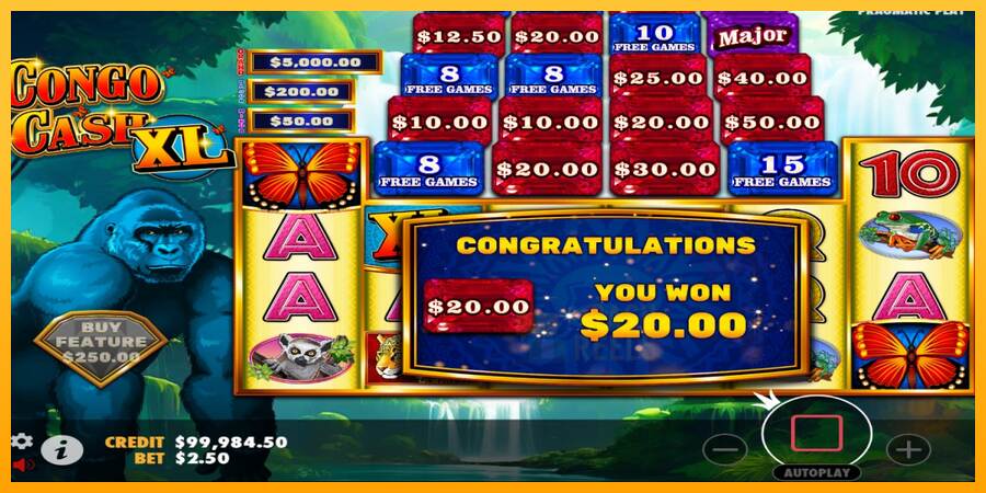 Congo Cash XL macchina da gioco per soldi, immagine 3