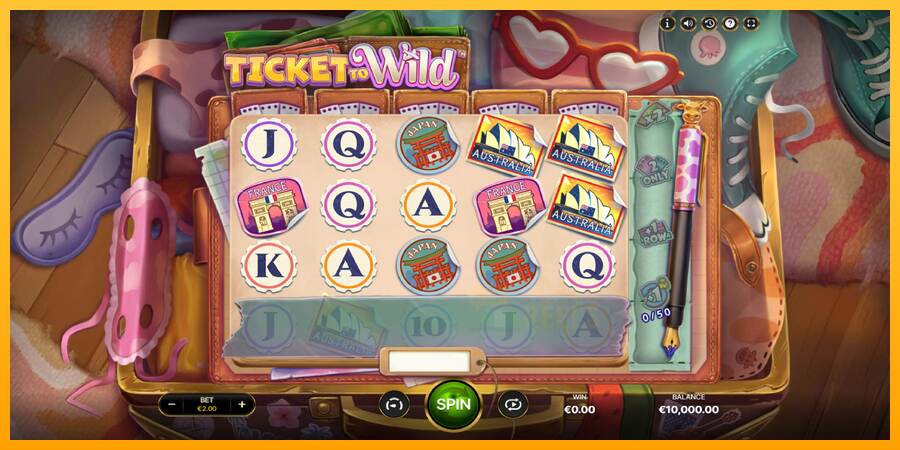 Ticket To Wild macchina da gioco per soldi, immagine 2