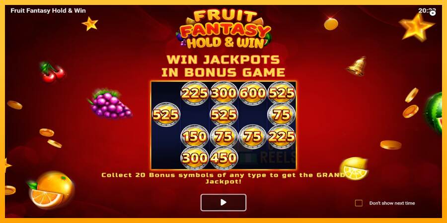 Fruit Fantasy Hold & Win macchina da gioco per soldi, immagine 1