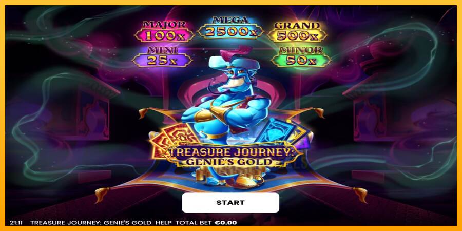 Treasure Journey: Genies Gold macchina da gioco per soldi, immagine 1