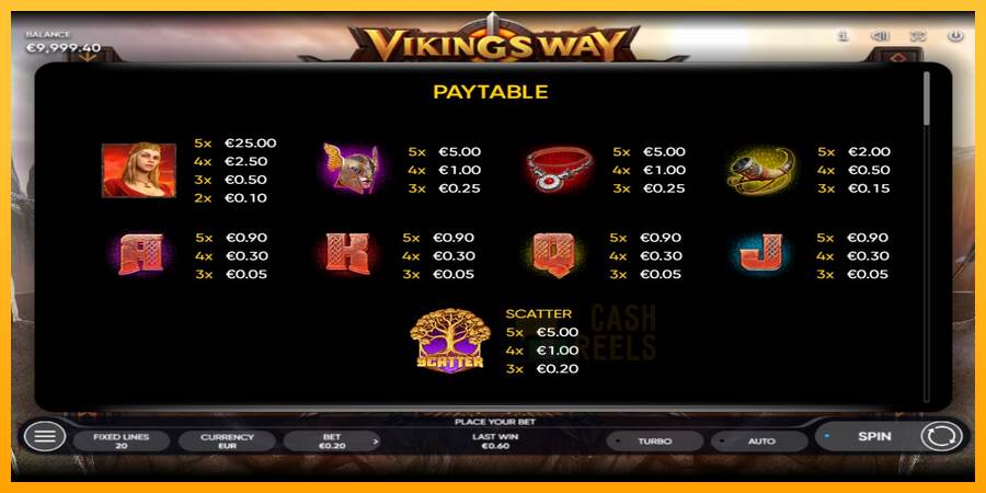 Vikings Way macchina da gioco per soldi, immagine 5