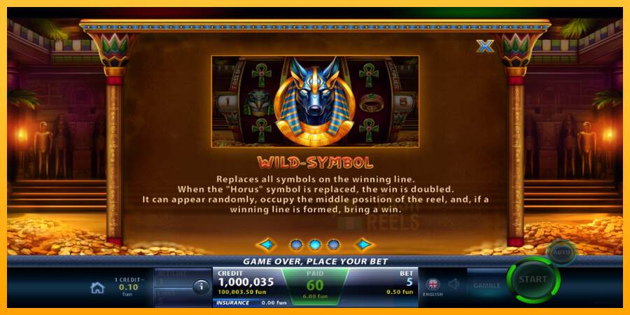 Anubis Spell macchina da gioco per soldi, immagine 4