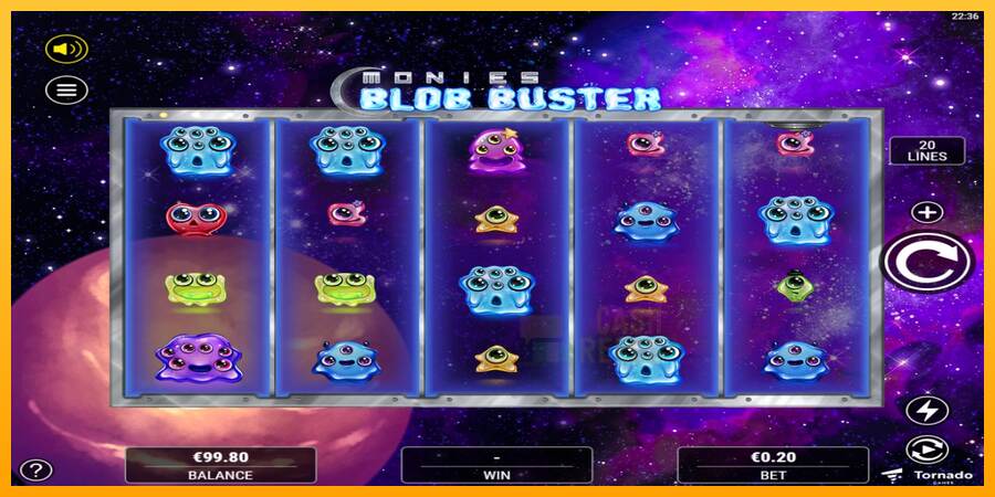 Monies Blob Buster macchina da gioco per soldi, immagine 2