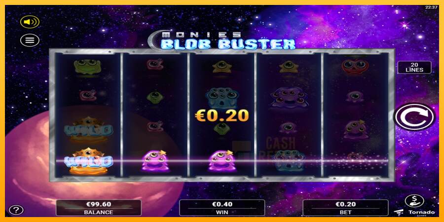 Monies Blob Buster macchina da gioco per soldi, immagine 3