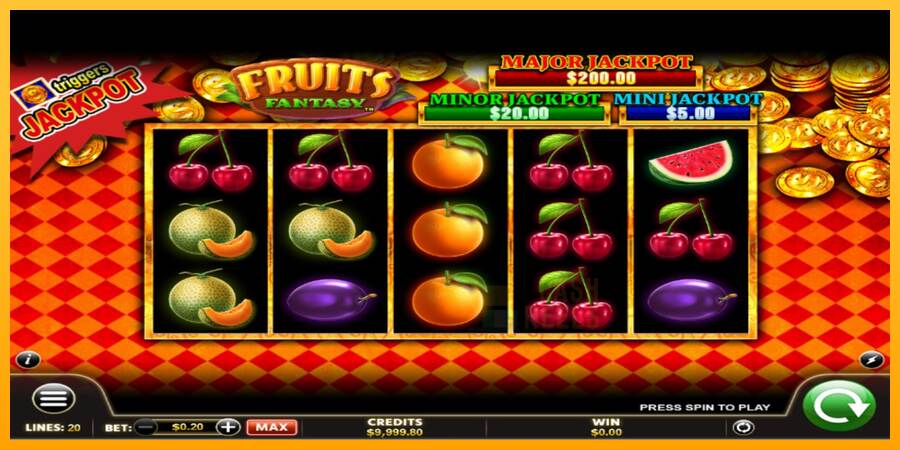 Fruits Fantasy macchina da gioco per soldi, immagine 2