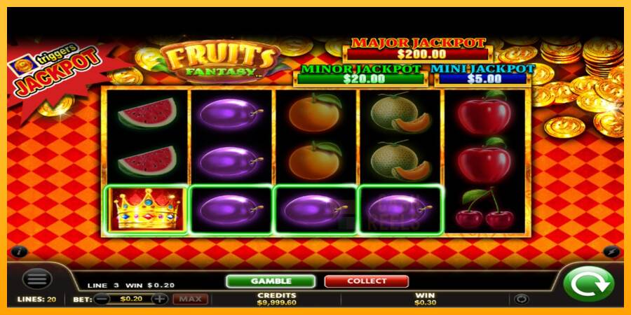 Fruits Fantasy macchina da gioco per soldi, immagine 3