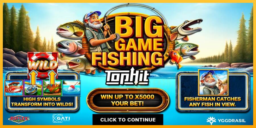 Big Game Fishing macchina da gioco per soldi, immagine 1