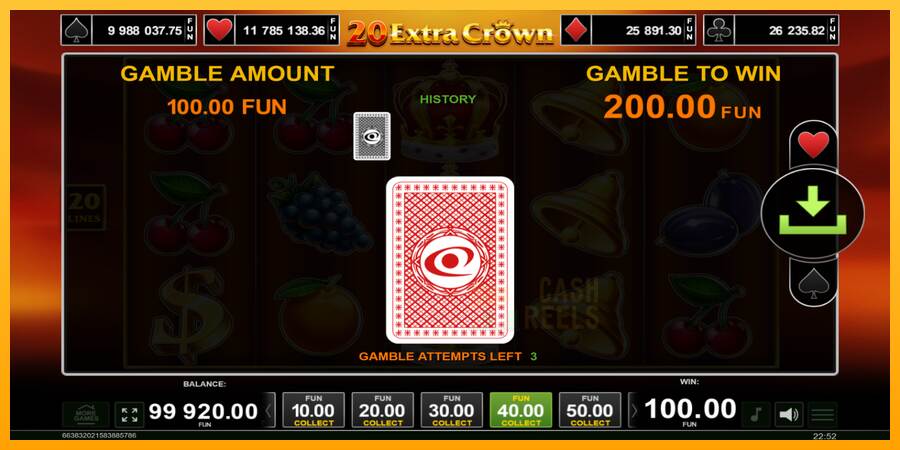 20 Extra Crown macchina da gioco per soldi, immagine 3