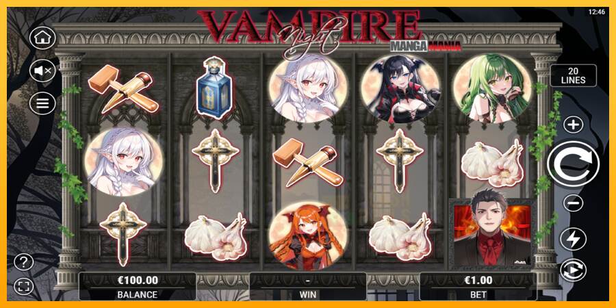 Vampire Night macchina da gioco per soldi, immagine 2