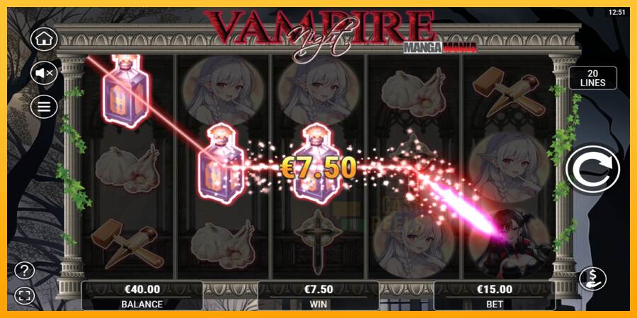 Vampire Night macchina da gioco per soldi, immagine 4