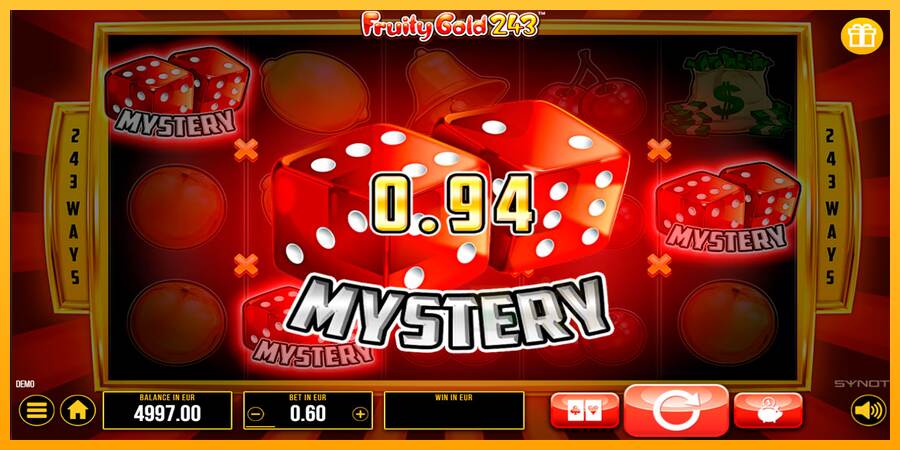 Fruity Gold 243 macchina da gioco per soldi, immagine 3