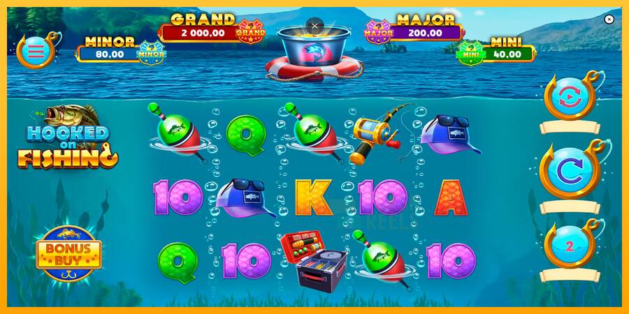 Hooked on Fishing macchina da gioco per soldi, immagine 1