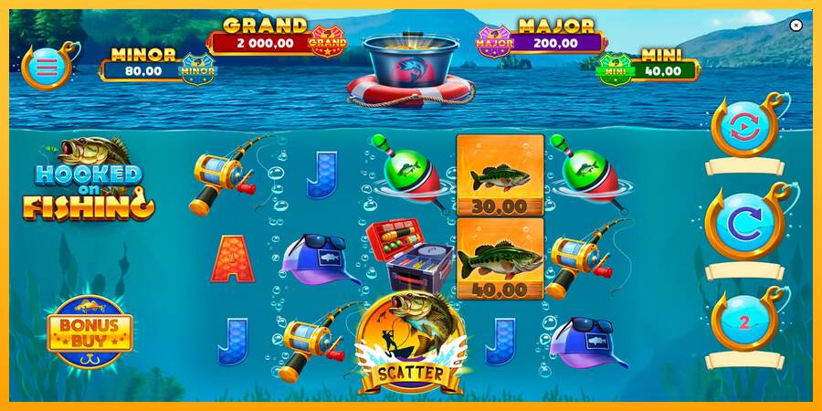 Hooked on Fishing macchina da gioco per soldi, immagine 2