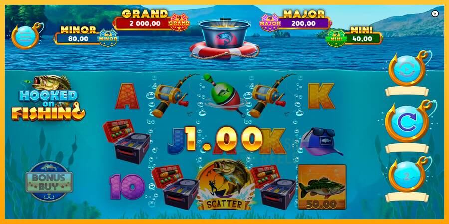 Hooked on Fishing macchina da gioco per soldi, immagine 3