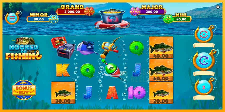 Hooked on Fishing macchina da gioco per soldi, immagine 4