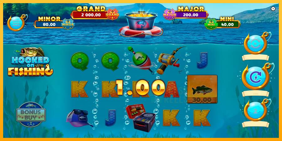 Hooked on Fishing macchina da gioco per soldi, immagine 5