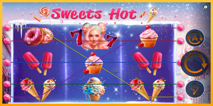 Sweets Hot macchina da gioco per soldi, immagine 2