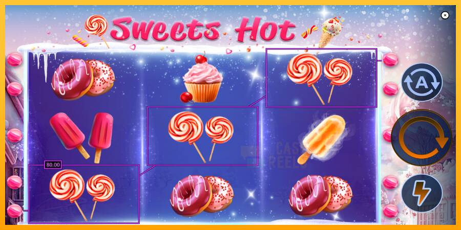 Sweets Hot macchina da gioco per soldi, immagine 3