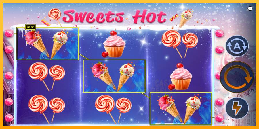 Sweets Hot macchina da gioco per soldi, immagine 4