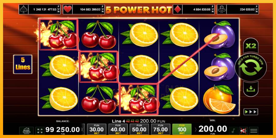 5 Power Hot macchina da gioco per soldi, immagine 2