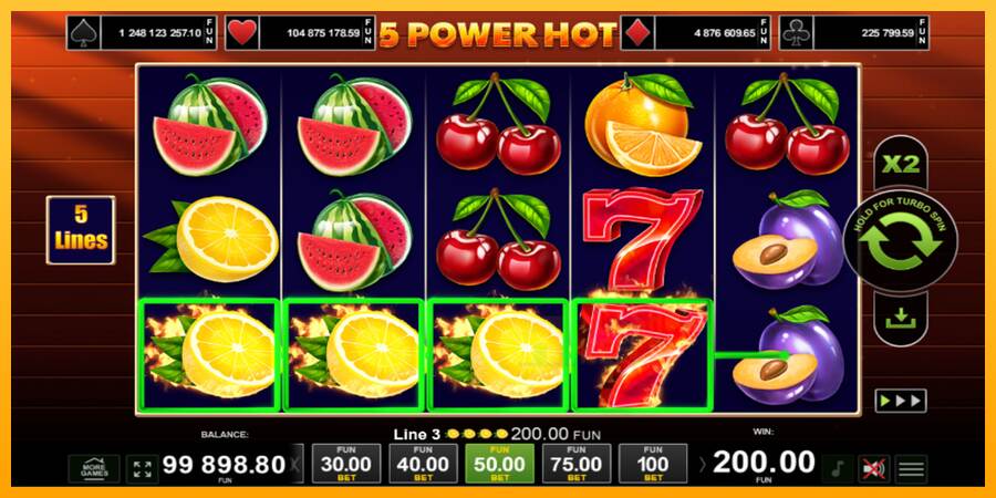 5 Power Hot macchina da gioco per soldi, immagine 3