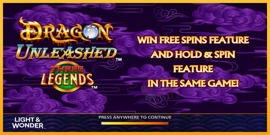 Dragon Unleashed - Three Legends macchina da gioco per soldi, immagine 1