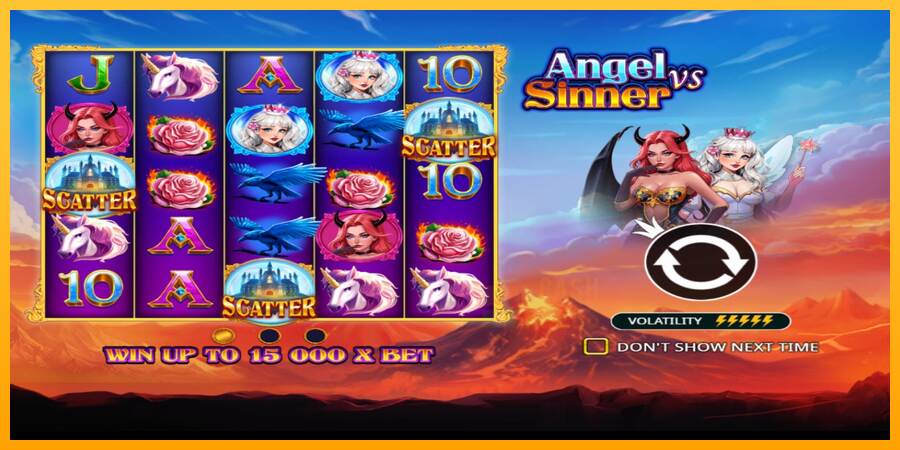 Angel vs Sinner macchina da gioco per soldi, immagine 1