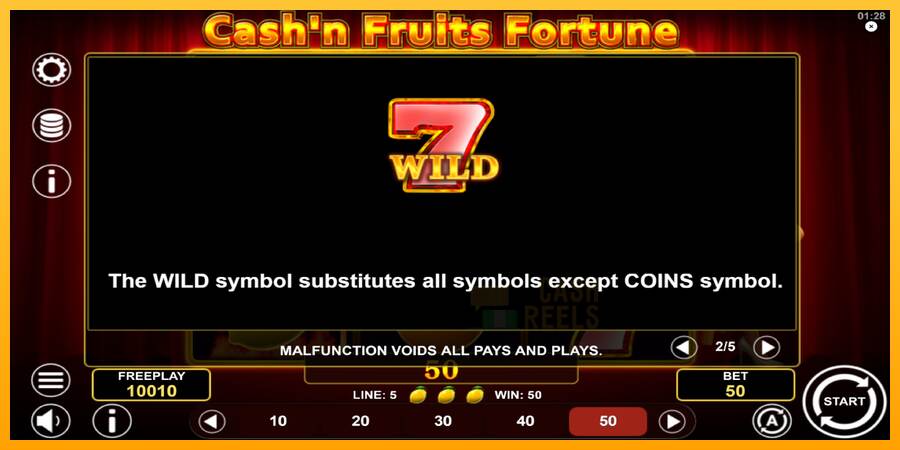 Cashn Fruits Fortune macchina da gioco per soldi, immagine 6