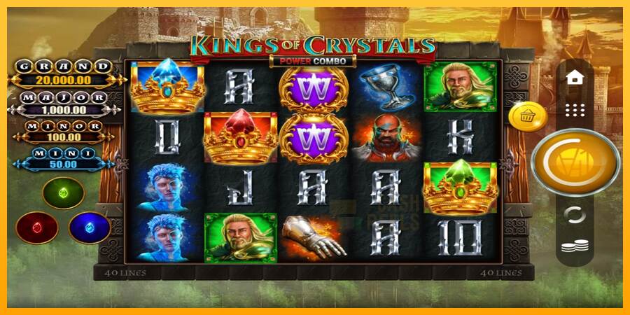 Kings of Crystals macchina da gioco per soldi, immagine 1